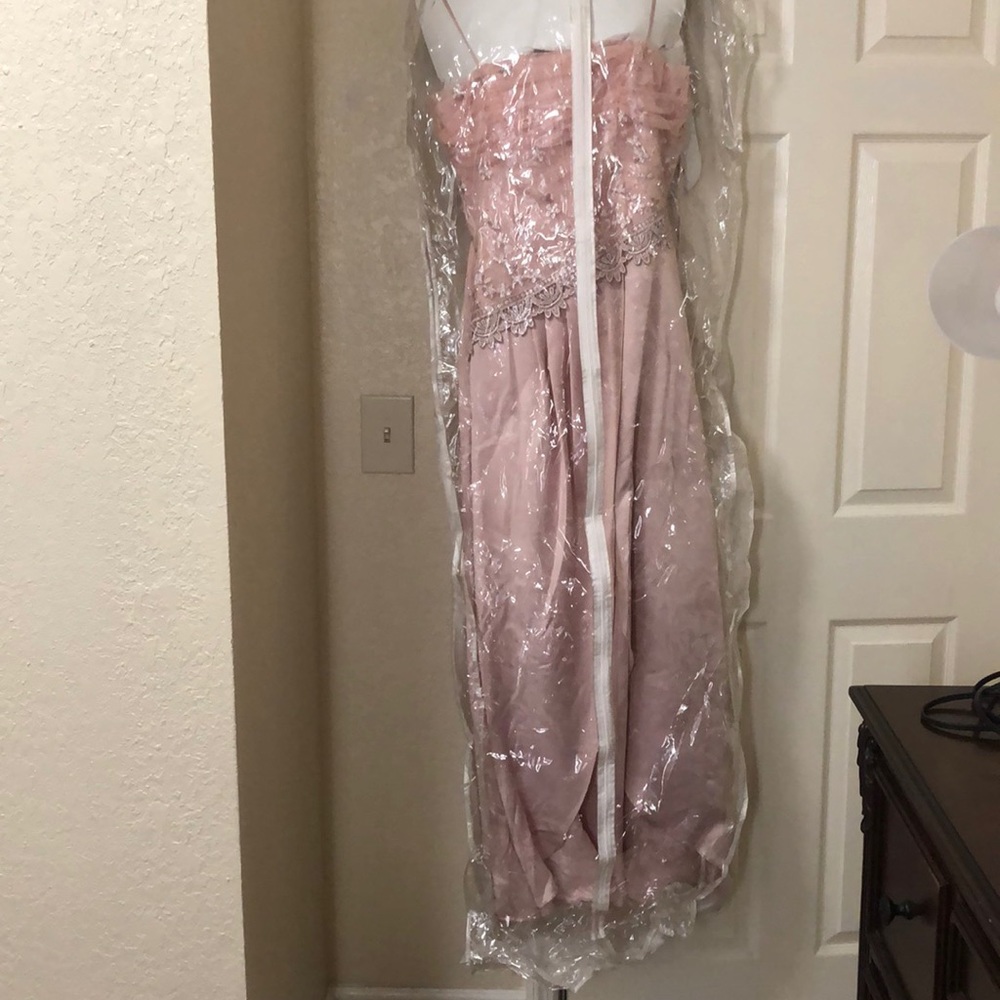Maxi Dress, Dirty pink